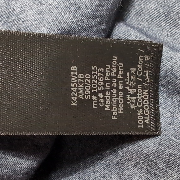 John Varvatos Burnout Polo Shirt Garment Dyed Size Large In Blue - Picture 5 of 10